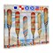 Stupell Industries Nautical Flags & Paddles Canvas Wall Art Design by Ronnie Rooney